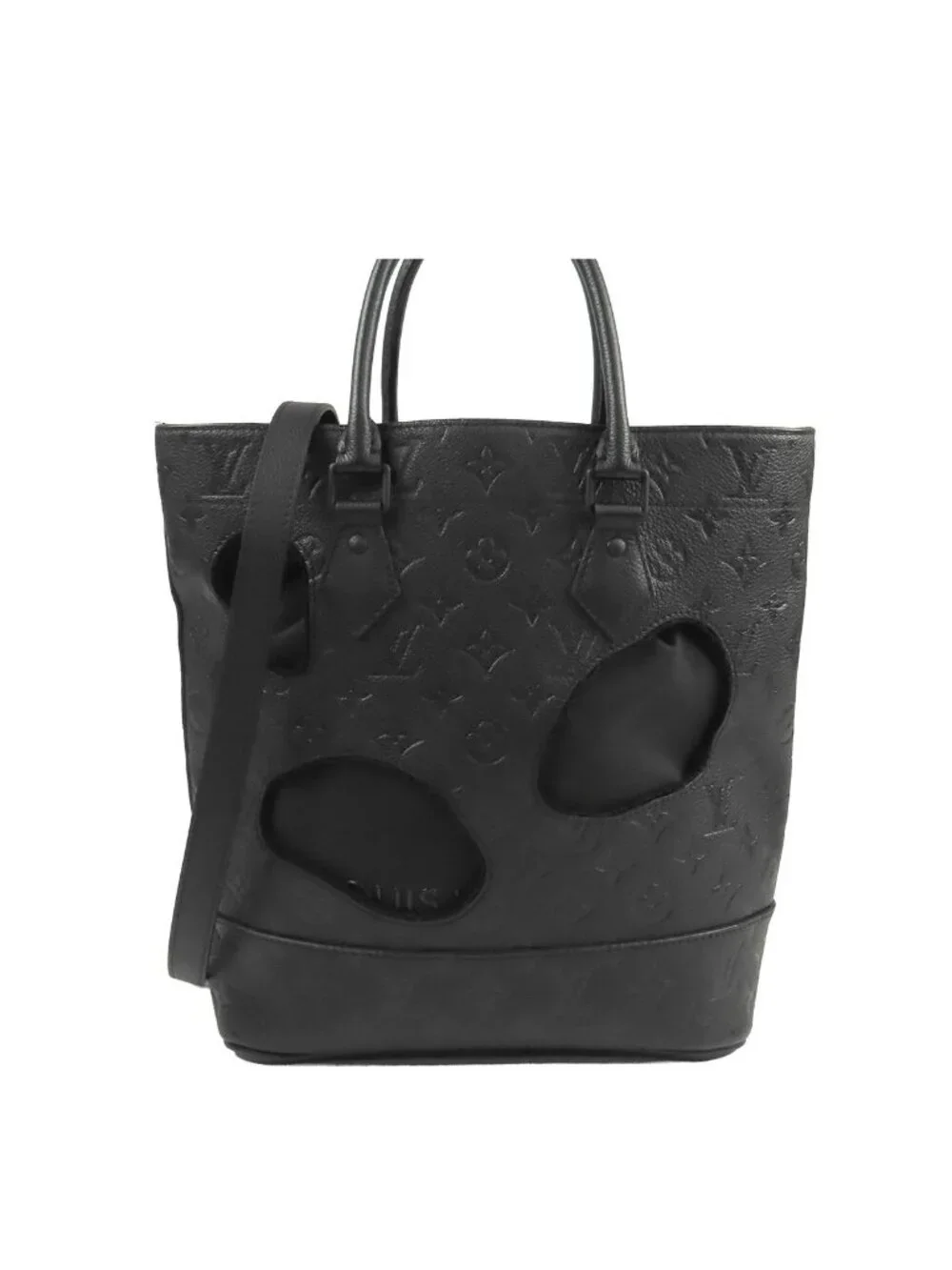 Louis Vuitton with Holes PM Noir Black Monogram Empreinte Rei Kawakubo